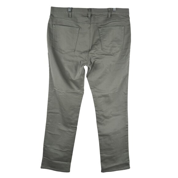 Banana Republic The Traveler Slim Pants Mens 38x34 Green Stretch NWT PT-2611 - Picture 6 of 16